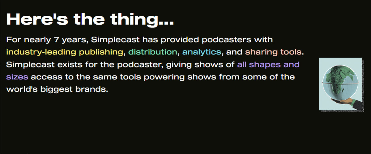 Simplecast distribution and directories